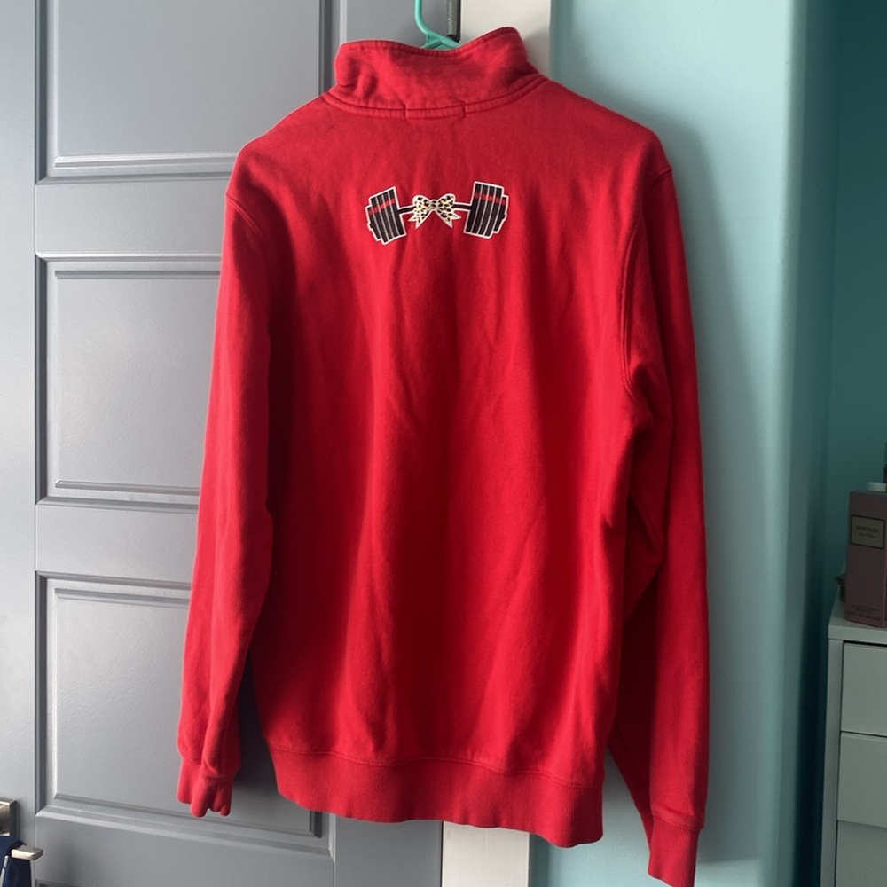 “Fit For a Belle” 3/4 Zip-Up Pullover - Picture 4 of 5